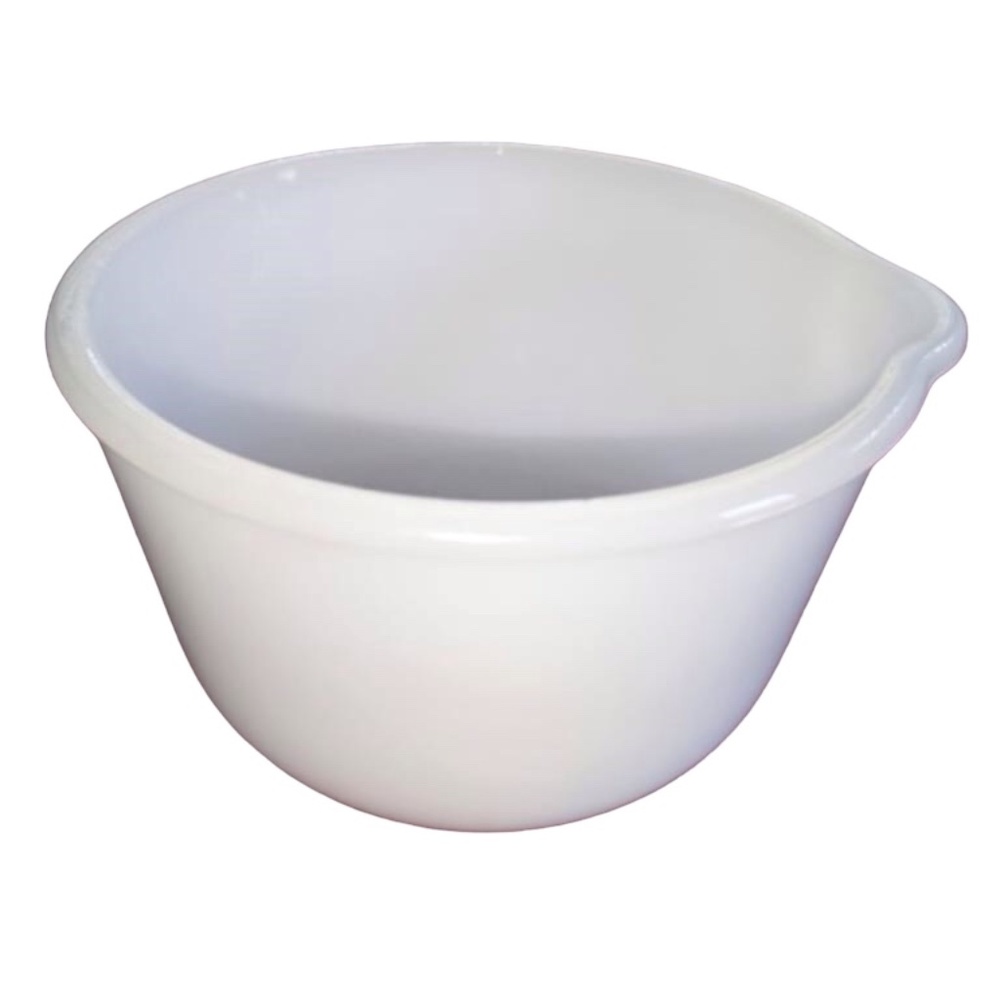 Vintage Milk-glass Sunbeam Mixing Bowl with Pouring Spout-Home Kitchen Mixer